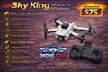Sky King satellite GPS drone