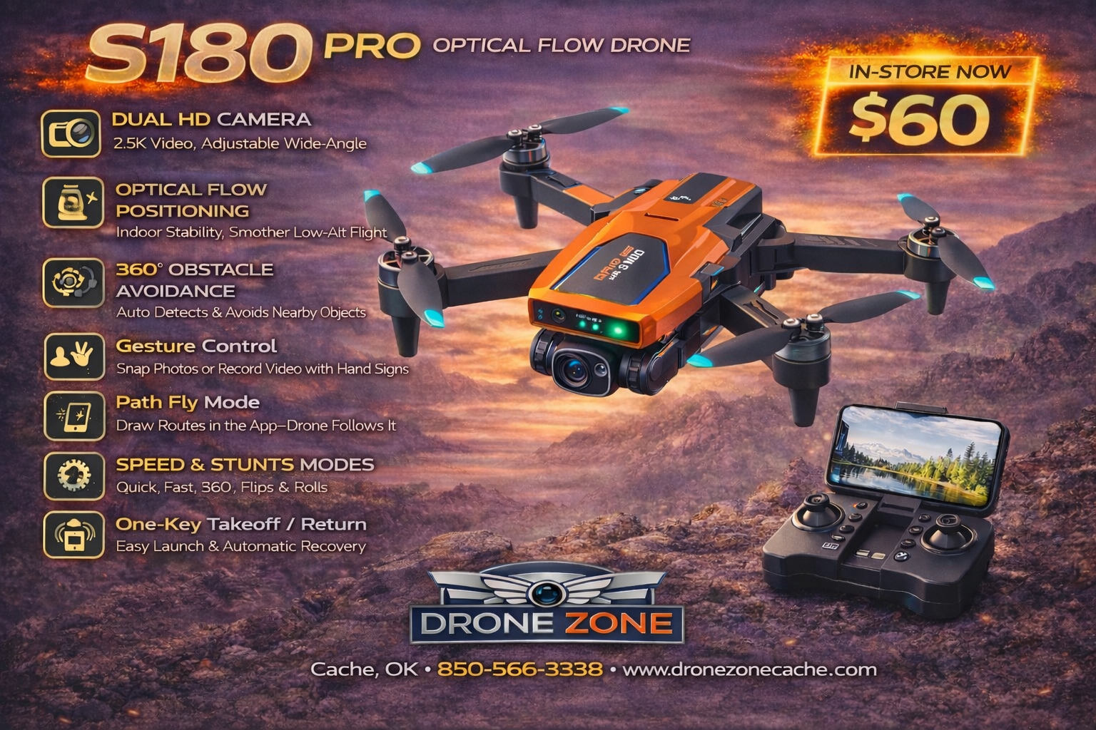 S180  Intermediate+  level Aerial Drone